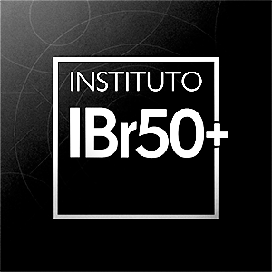IBr50+ — Branco sobre preto